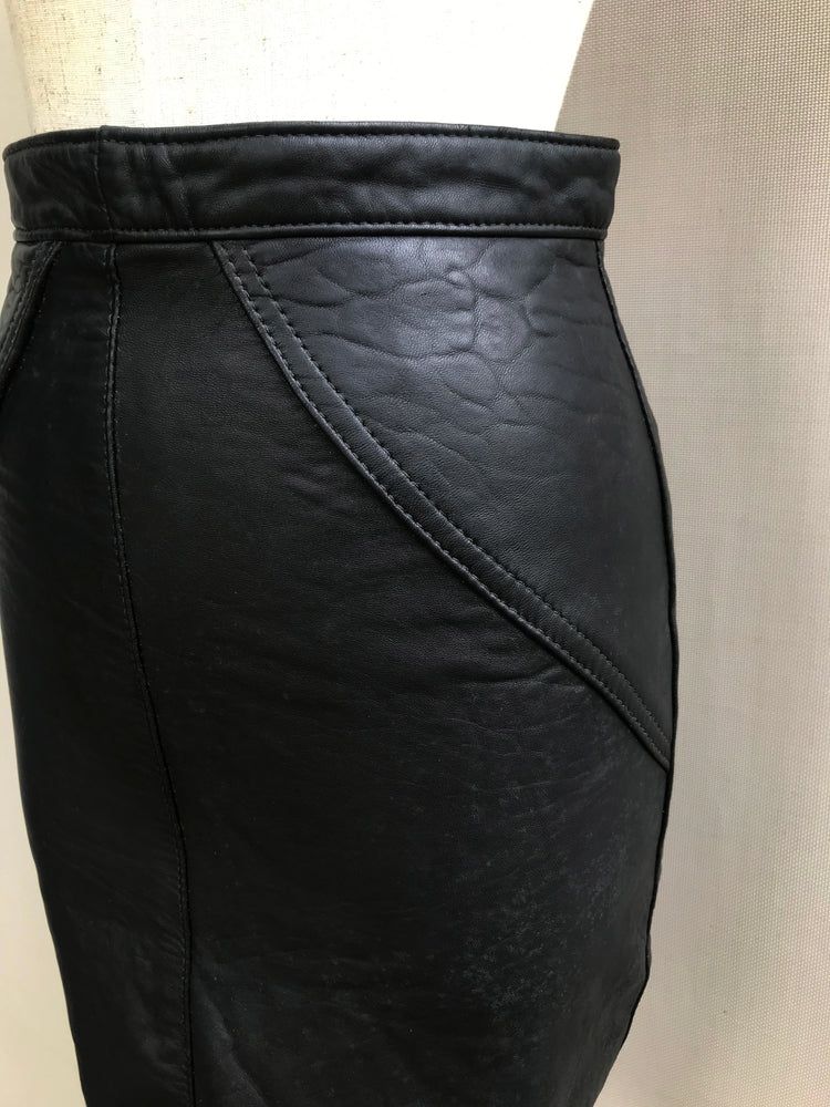 Buttery-soft Classy Leather Skirt