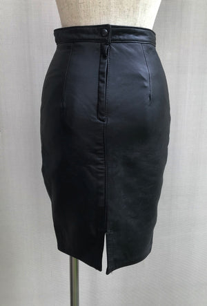 Buttery-soft Classy Leather Skirt